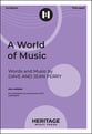 A World of Music Two-Part choral sheet music cover